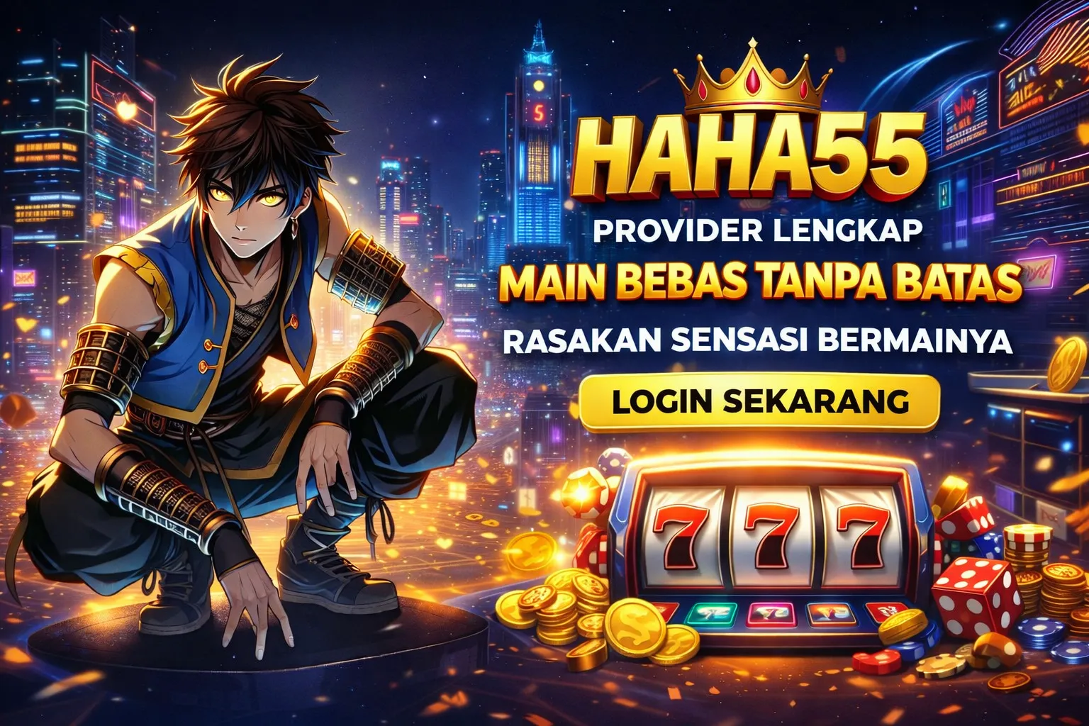 HAHA55 • Gaming Digital Santai, Seru Tanpa Beban!